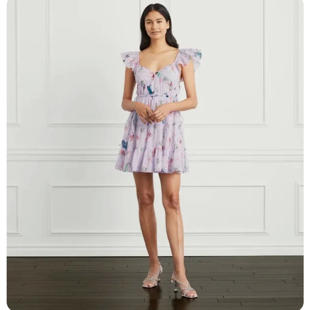 Hill House Lucia Dress Size Medium Sea Creatures print